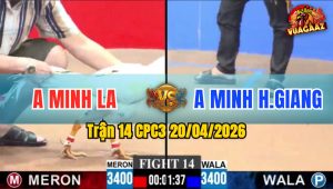 Trận 14 CPC3 20/04/2026 - Đỏ Đá Mu Lưng Làm Xanh Bay Bồ Về Nhà