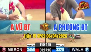 Trận 15 CPC2 06/04/2026 - Đỏ Đâm Tịch Xanh Hư Hình Nằm Biệt
