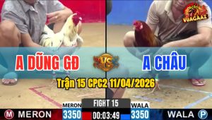 Trận 15 CPC2 11/04/2026 - Vàng Đá Quá Nhanh Bướm Hư Hình Hết Sữa
