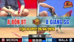 Trận 15 CPC2 20/04/2026 - Bướm Đâm Quá Đâm Buông Đuôi Điều Hết Đứng Bưng Ra