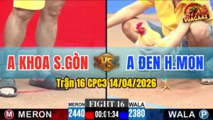 Trận 16 CPC3 14/04/2026 - Điều Đâm Bướm Gãy Giò Hết Đứng