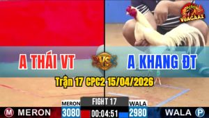 Trận 17 CPC2 15/04/2026 - Úa Quá Đâm Điều Nằm Biệt Chỉ 1 Tay Nước