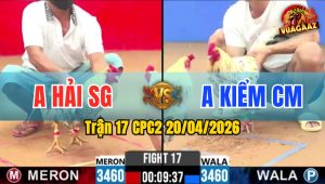 Trận 17 CPC2 20/04/2026 - Đỏ Siết 3 Chân Xanh Gãy Chân Bưng Ra Ngoài