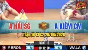 Trận 18 CPC2 20/04/2026 - Đỏ Siết 3 Chân Xanh Gãy Chân Bưng Ra Ngoài