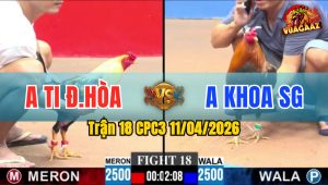 Trận 18 CPC3 11/04/2026 - CHUỐI KHÔN KHÉO  ĐIỀU DÍNH CỰA  HẾT ĐỨNG NỔI