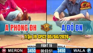 Trận 19 CPC2 05/04/2026 - Xanh Đá Đỏ Nằm Biệt Chỉ 1 Tay Nước Rinh Ra