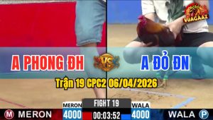 Trận 19 CPC2 06/04/2026 - Xanh Đá Đỏ Nằm Biệt Chỉ 1 Tay Nước Rinh Ra