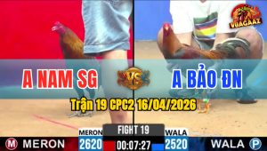 Trận 19 CPC2 16/04/2026 - Xanh Nhảy 2 Chân Đỏ Hư Hình Hết Cứu