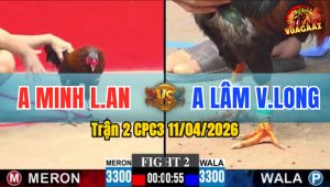 Trận 2 CPC3 11/04/2026 - 2 CON NẠP XIẾT  ĐỎ DÍNH CỰA NẶNG HƠN HƯ HÌNH