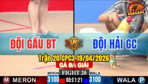 Trận 20 CPC3 19/04/2026 - Điều Nhanh Như Tép Đâm Bướm Chết Biệt Chỉ 1 Tay Nước