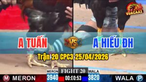 Trận 20 CPC3 25/04/2026 - Anh Tuấn Hạ Anh Hiếu ĐH Nhanh Gọn