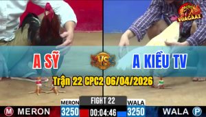 Trận 22 CPC2 06/04/2026 - Bướm Buôn Đuôi Chuối Nằm Ngay Tại Chỗ