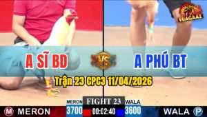 Trận 23 CPC3 11/04/2026 - 2 CON NẠP XIẾT HƯ HÌNH  KẾT QUẢ HÒA