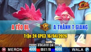 Trận 24 CPC3 16/04/2026 - Bướm Phút 90 Trả Chân Lụm Lúa