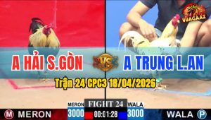 Trận 24 CPC3 18/04/2026 - Chuối Ra Chân Hiểm  Bướm Chết Tại Chỗ