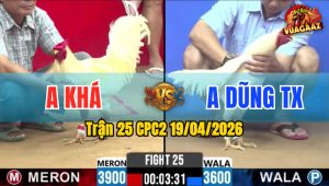 Trận 25 CPC2 19/04/2026 - Đỏ Đá Bo Lớn  Đâm Xanh Ói Chạy Sau 1 Tay Nước