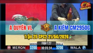 Trận 25 CPC2 21/04/2026 - Bướm Quá Dẽo Đá Úa Té Chân Cuối Cùng