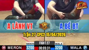 Trận 27 CPC2 15/04/2026 - Đỏ Nằm Nghỉ Xanh Đá Vào Đầu Bưng Ra Phản Tang Ăn 5