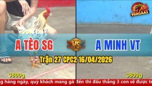 Trận 27 CPC2 16/04/2026 - Úa Qúa Nhanh Chân 1 Tay Nước Điều Nằm 1 Chỗ