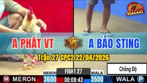 Trận 27 CPC2 22/04/2026 - Anh Phát VT Làm Thịt Anh Bảo Sting