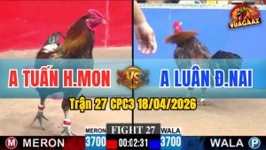 Trận 27 CPC3 18/04/2026 - Xanh Đâm Đỏ Té Xỉu  Hết Sửa