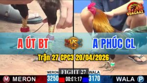 Trận 27 CPC3 20/04/2026 - Xanh Phủ Đầu Bị Đỏ Dí Ngược Thấm Tang Chịu Thua