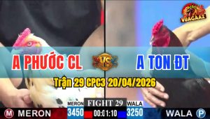 Trận 29 CPC3 20/04/2026 - Đỏ Đâm Hay Phá Giáp Lá Cà Xanh Ngủ Gục
