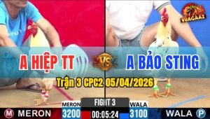 Trận 3 CPC2 05/04/2026 - Đỏ Giao Nạp Quá Hay Xanh Hư Hình Hết Sửa