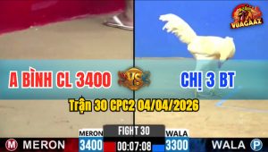 Trận 30 CPC2 04/04/2026 - Úa Quá Tốc Độ Khét La Miệng Bỏ Chạy Mau Lẹ