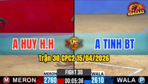 Trận 30 CPC2 15/04/2026 - Xanh Đâm Quá Đâm Đỏ Quay Đầu La Miệng