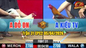 Trận 31 CPC2 05/04/2026 - Xanh Giao Nạp Quá Tốt Đỏ Hư Hình Bưng Ra