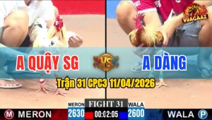 Trận 31 CPC3 11/04/2026 - BƯỚM A QUẬY QUÁ ĐẲNG CẤP  NẠP 1 HƠI CÚ HẾT ĐỨNG NỔI