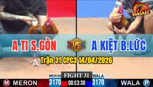 Trận 31 CPC3 14/04/2026 - Điều Đỏ Đâm Banh Điều Xanh