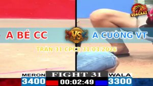 Trận 31 CPC3 31/03/2026 - Đỏ Đá 3 Chân Xanh Thua Gọn