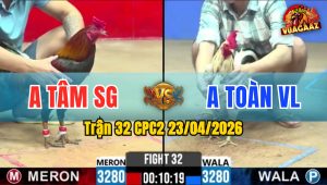 Trận 32 CPC2 23/04/2026 - Gà Bướm Gồng Gánh Cứu Chủ Đẳng Cấp