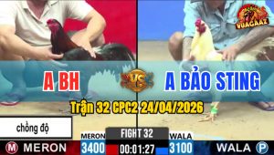 Trận 32 CPC2 24/04/2026 - Idol Bảo Sting Tiễn Gà Chồng Độ Lên Đường