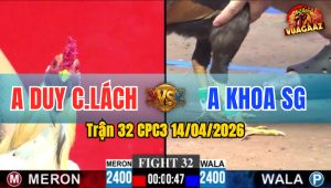 Trận 32 CPC3 14/04/2026 - Đỏ Hạ Xanh Nhanh Như Cơn Gió
