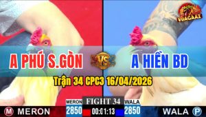 Trận 34 CPC3 16/04/2026 - Phút 90 Xanh Ra Chân Chốt Hạ  Đỏ Ói Hết Đứng