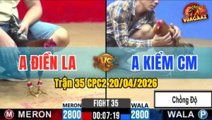 Trận 35 CPC2 20/04/2026 - Khét Buông Đuôi Điều Nằm Tại Chỗ Sau 1 Tay Nước