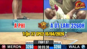 Trận 37 CPC2 15/04/2026 - Bông Đâm Quá Đâm 1 Tay Nước Đỏ Ói Bưng Ra