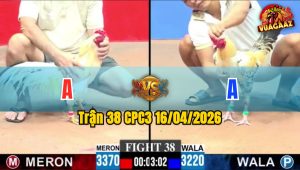 Trận 38 CPC3 16/04/2026 - Chuôi Phản Chân Đẳng Cấp  Bướm Dãy Chết Trên Tay