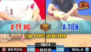 Trận 4 CPC2 14/04/2026 - Đỏ Quá Đâm Buôn Đuôi Xanh Nằm Biệt