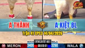 Trận 41 CPC3 14/04/2026 - Đỏ Đâm Xanh Hư Hình Té Xỉu