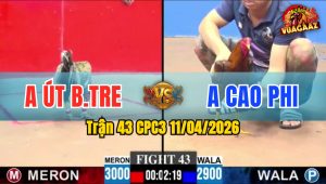 Trận 43 CPC3 11/04/2026 - CÚ XIẾT QUÁ DỮ ĐIỀU K CÓ CƠ HỘI NÀO