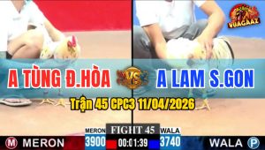 Trận 45 CPC3 11/04/2026 - BƯỚM A LAM LÊN CỰA  ĐỎ ÓI TẠI CHỖ