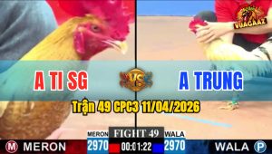 Trận 49 CPC3 11/04/2026 - TRẬN ĐẤU MÃN NHÃN  CÚ VỚI BƯỚM ĐỀU QUÁ ĐẲNG CẤP