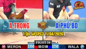 Trận 54 CPC3 11/04/2026 - BƯỚM XIẾT VÀI CHÂN  ĐIỀU DỊCH CẶP NGỰC TÉ XĨU