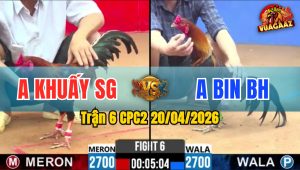Trận 6 CPC2 20/04/2026 - Đỏ Nhanh Như Tép Đá Xanh Hư Hình Hết Sữa
