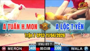 Trận 7 CPC3 11/04/2026 - BƯỚM NHÉC CỰA . KHÉT ÓI  BỎ CHẠY