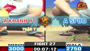 Trận 7 CPC3 31/03/2026 - Đỏ Chú Khanh Quá Hừng Đâm Gà Xanh Lật Xe